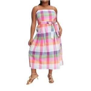 Kate Spade target plaid dress sz XL